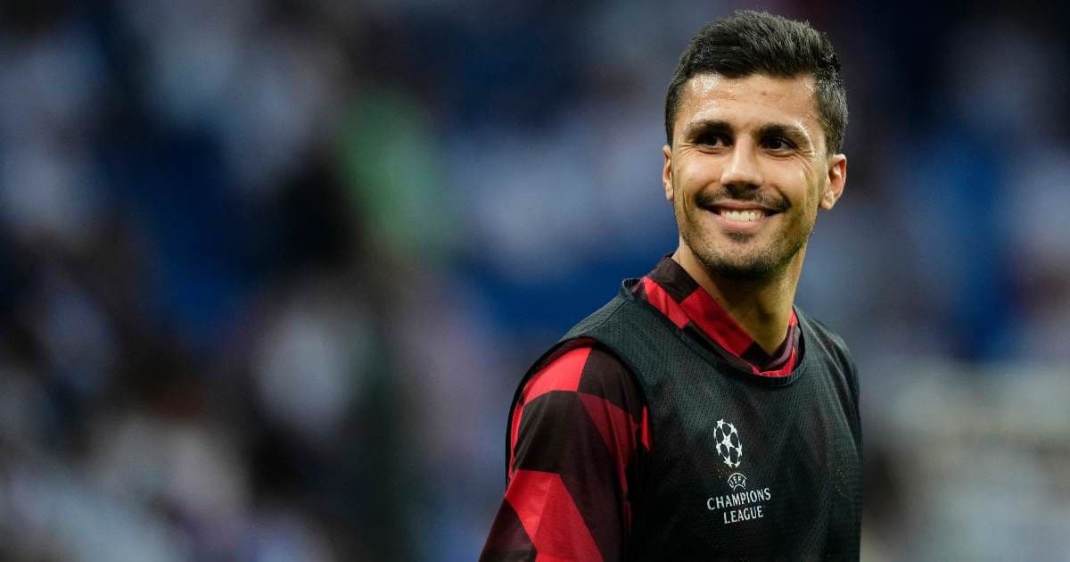 Il Real Madrid piomba su Rodri: l'ostacolo prezzo e il nodo rinnovo con il Manchester City