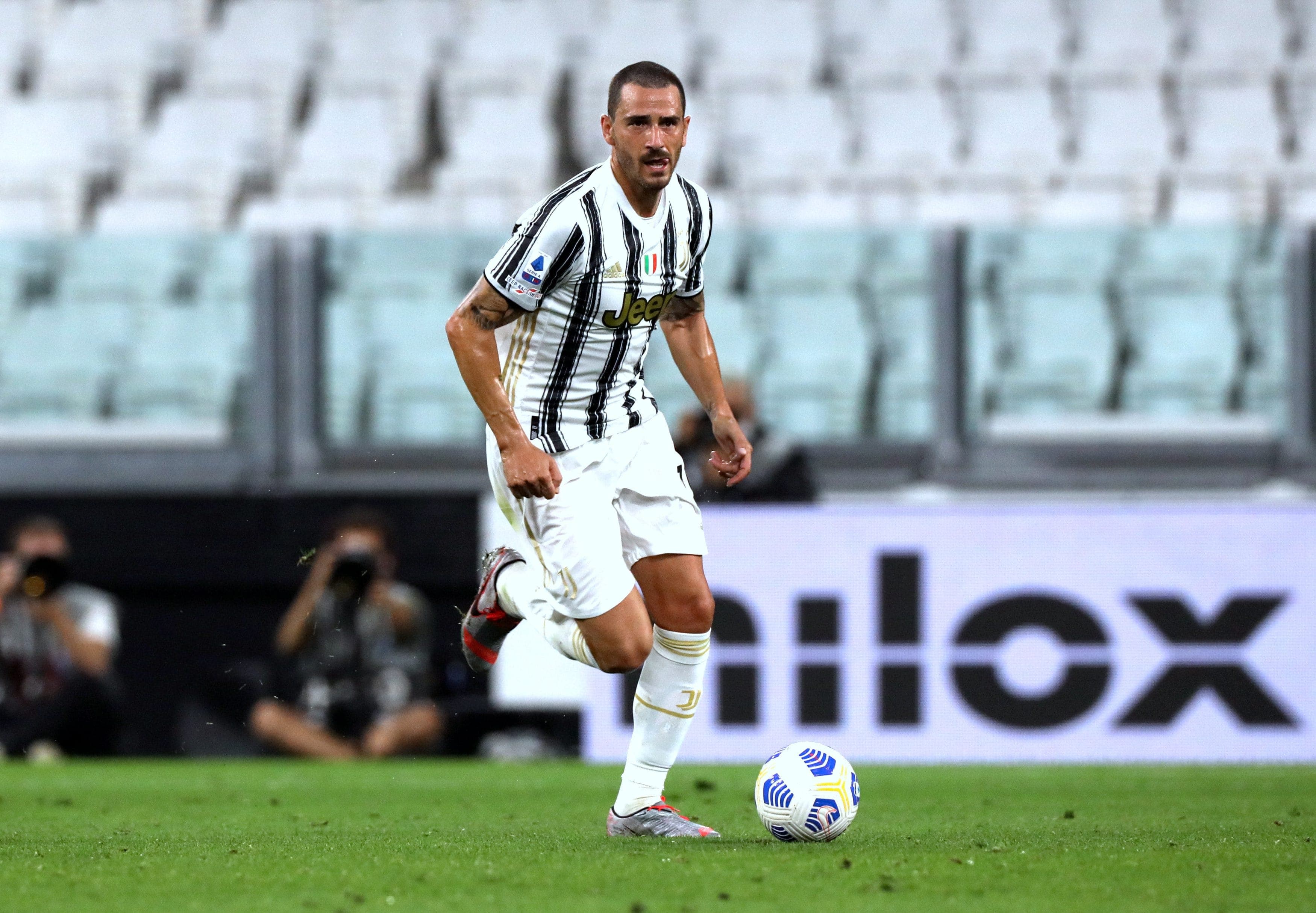 Juventus, presenze in bianconero: Bonucci stacca Bettega al sesto posto e punta alla top-5