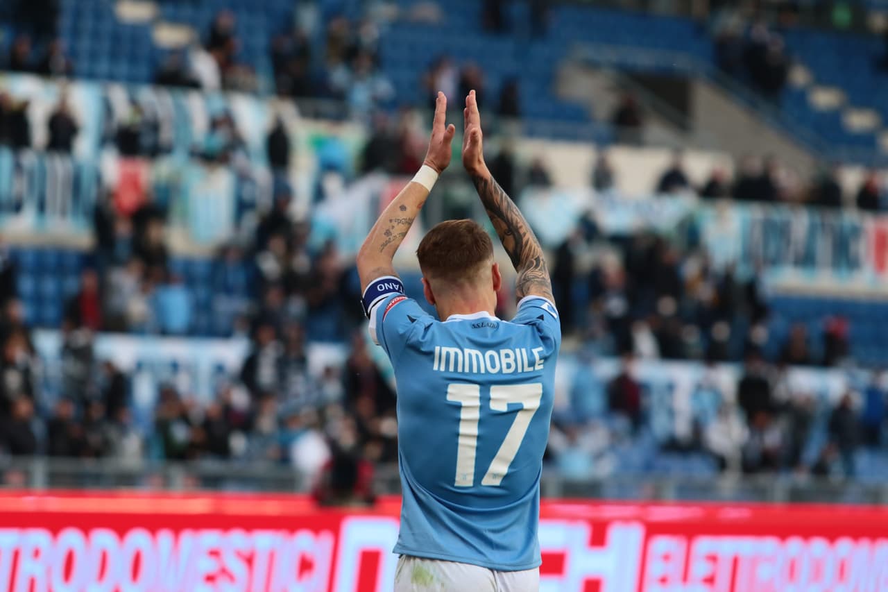 Lazio. Immobile è l’uomo dei record: raggiunto Piola in vetta ai marcatori biancocelesti in Serie A