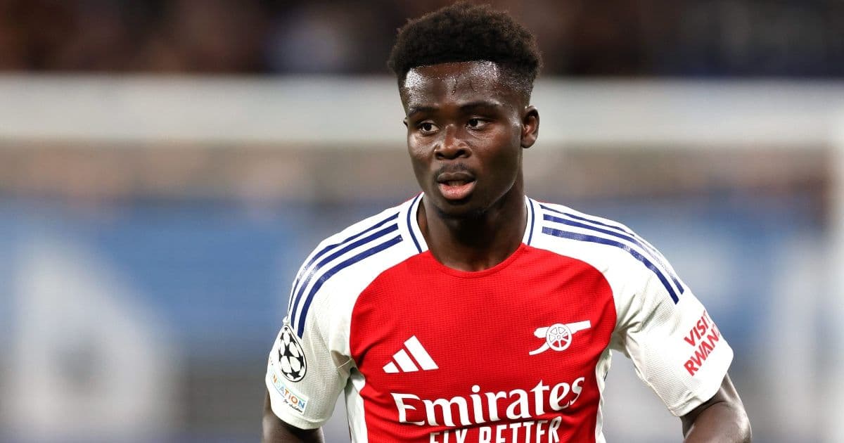 Arsenal, il rientro di Saka è l'arma in più per espugnare Madrid
