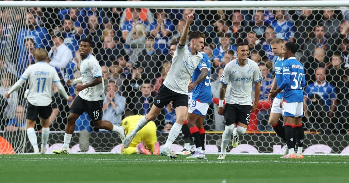 Pronostico Club Brugge-Rangers: quote e statistiche 27/08/2025 prel. Champions League